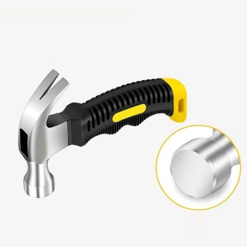 Multifunctional Mini Ramshorn Hammer 160 mm Engineering Handle Lightweight Portable Carpentry Window Breaking Hand Tools Home