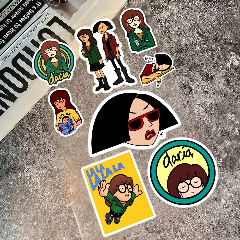 Daria Stickers Auto Body Bumper Windows Motorcycle Laptop Walls Vinyl Decal Car Tuning Accessories