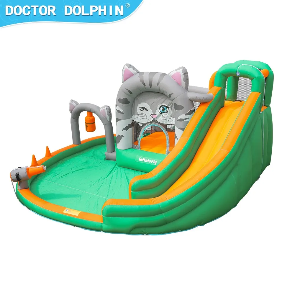 For Factory Direct Custom Sized Indoor/Outdoor Bounce House Water Slide For Kids' Play For Home Garden Party Occasions