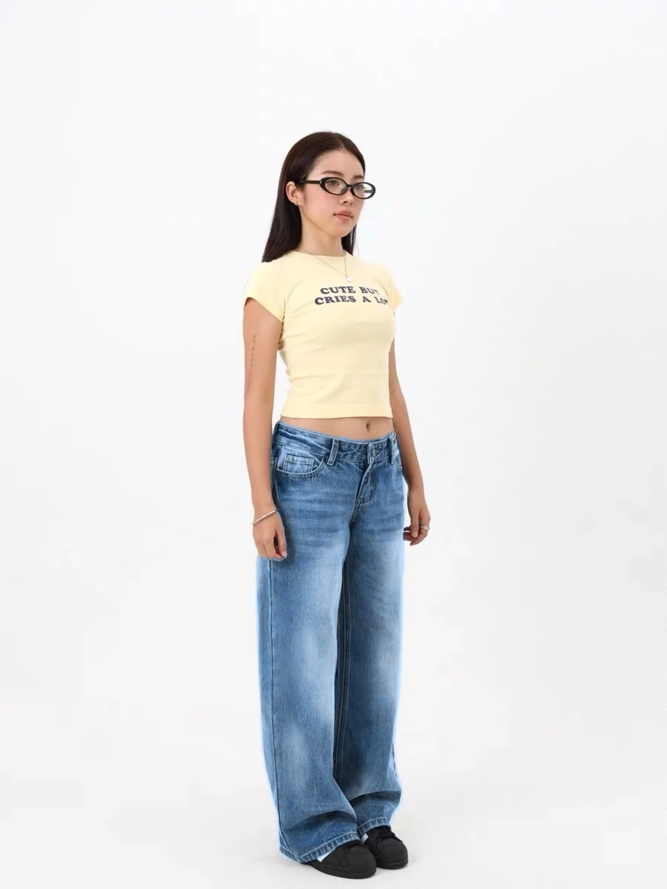 Blue jeans pant for man original drip, Y2K slim style, comfortable everyday denim trousers JEANS pants for woman