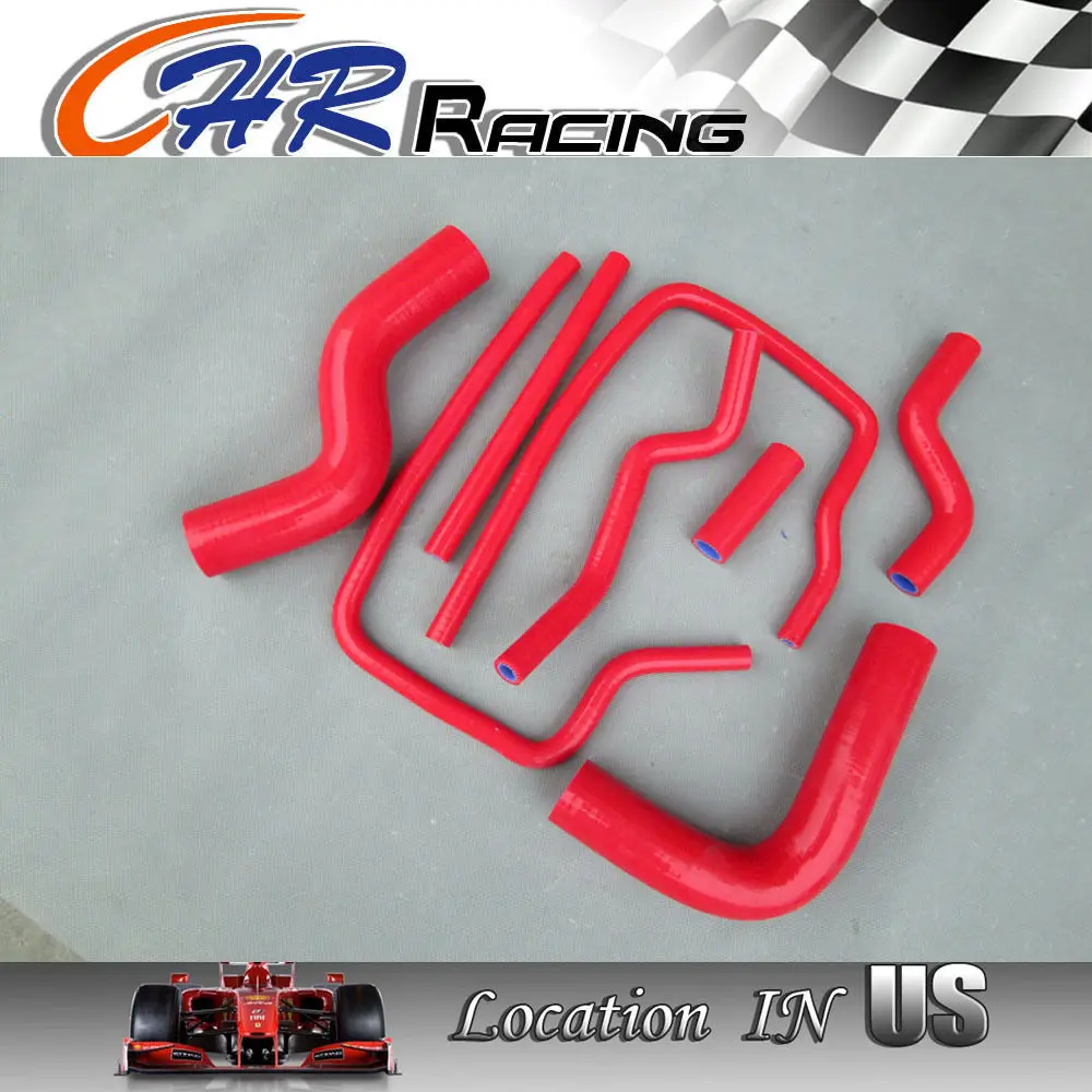 For Subaru Impreza GC8/GF8 EJ18 EJ22 EJ25 1996-2000 Silicone Radiator Hose Pipe Tube Kit 1996 1997 1998 1999 2000