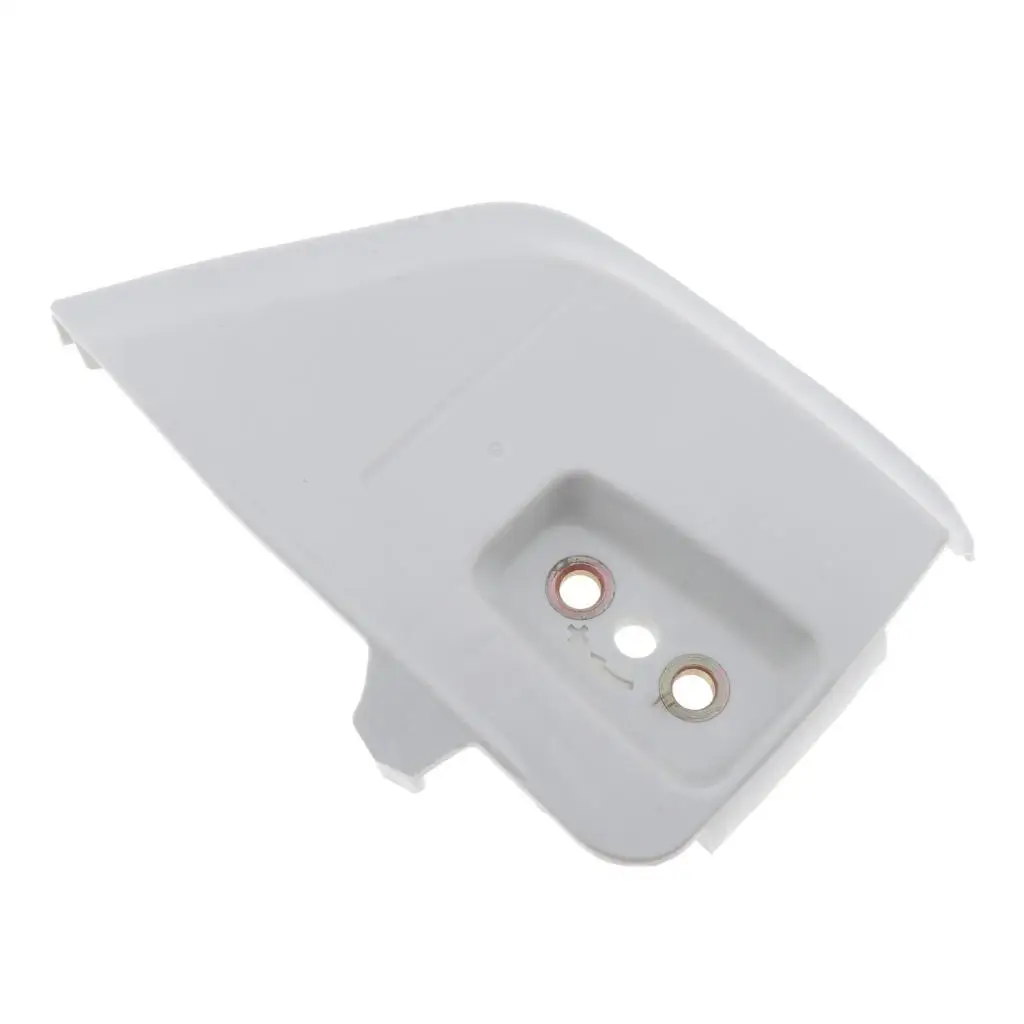Chainsaw Plastic Sprocket Side Cover Clutch Shield Replacement for MS251 White 19x13.5x4cm