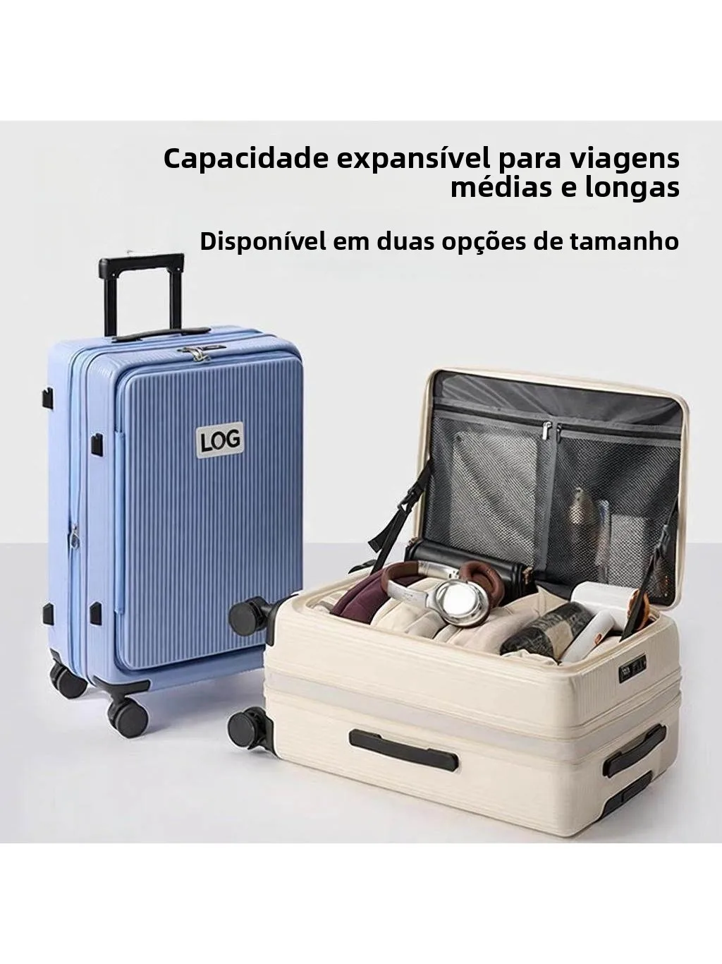 expandable-side-opening-deep-cargo-travel-luggage-carry-on-suitcase-women's-new-style-with-pull-rod-casual-travel-bag