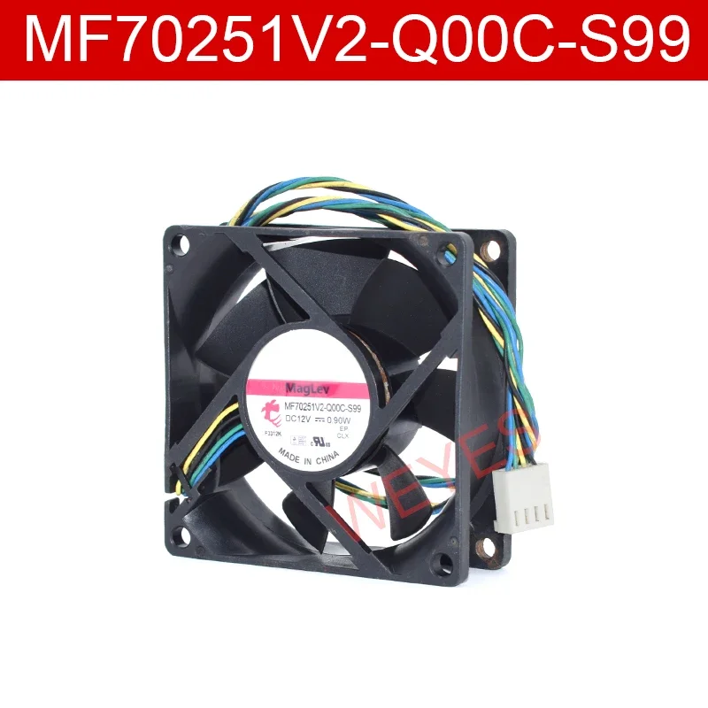 7025 70*70*25Mm Koeling MF70251V2-Q00C-S99 Voor Sunon Pwm Koeler Fan Dc 12V 0.9W 4Pins Goed Getest