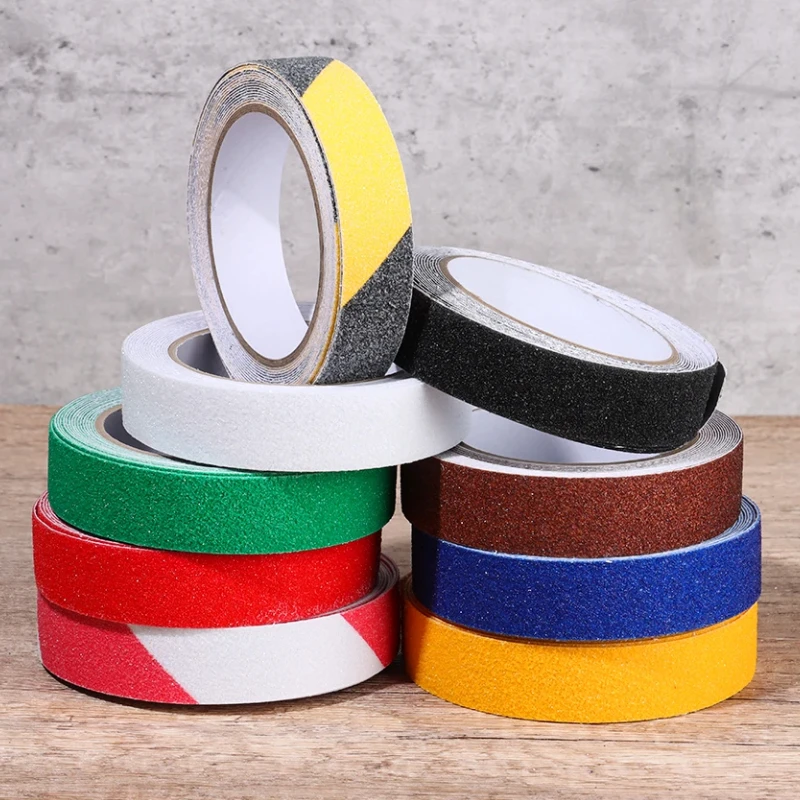 25mmx5m Non Slip Safety Grip Tape Anti-Slip Indoor/Outdoor Stickers Strong Adhesive Safety Traction Tape Stairs Floor Waterproof