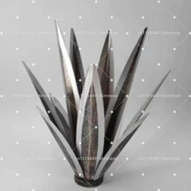 for Plant ornament agave flower wrought iron creative garden ornament