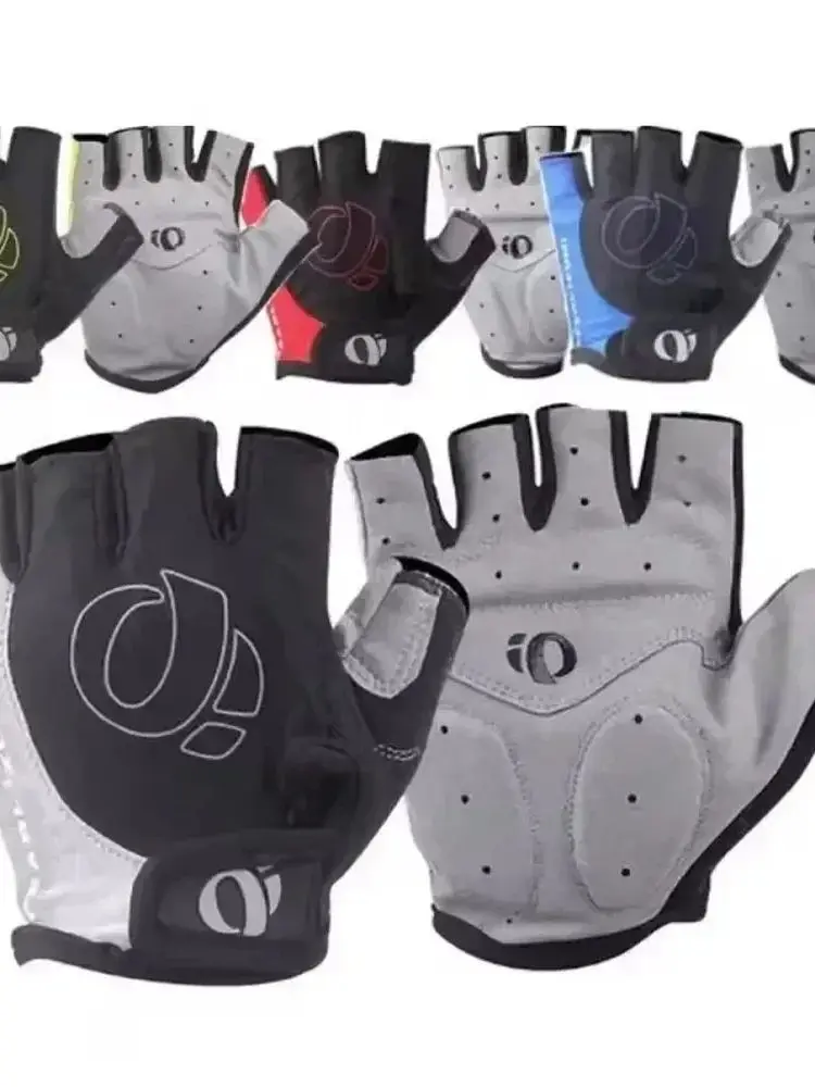 AliExpress NONE 1Pair Cycling Gloves Half Finger Gel Anti-Slip Anti-Sweat Road Bike Gloves For Men Mtb Gloves Half Finger Gel Cycling Equipment