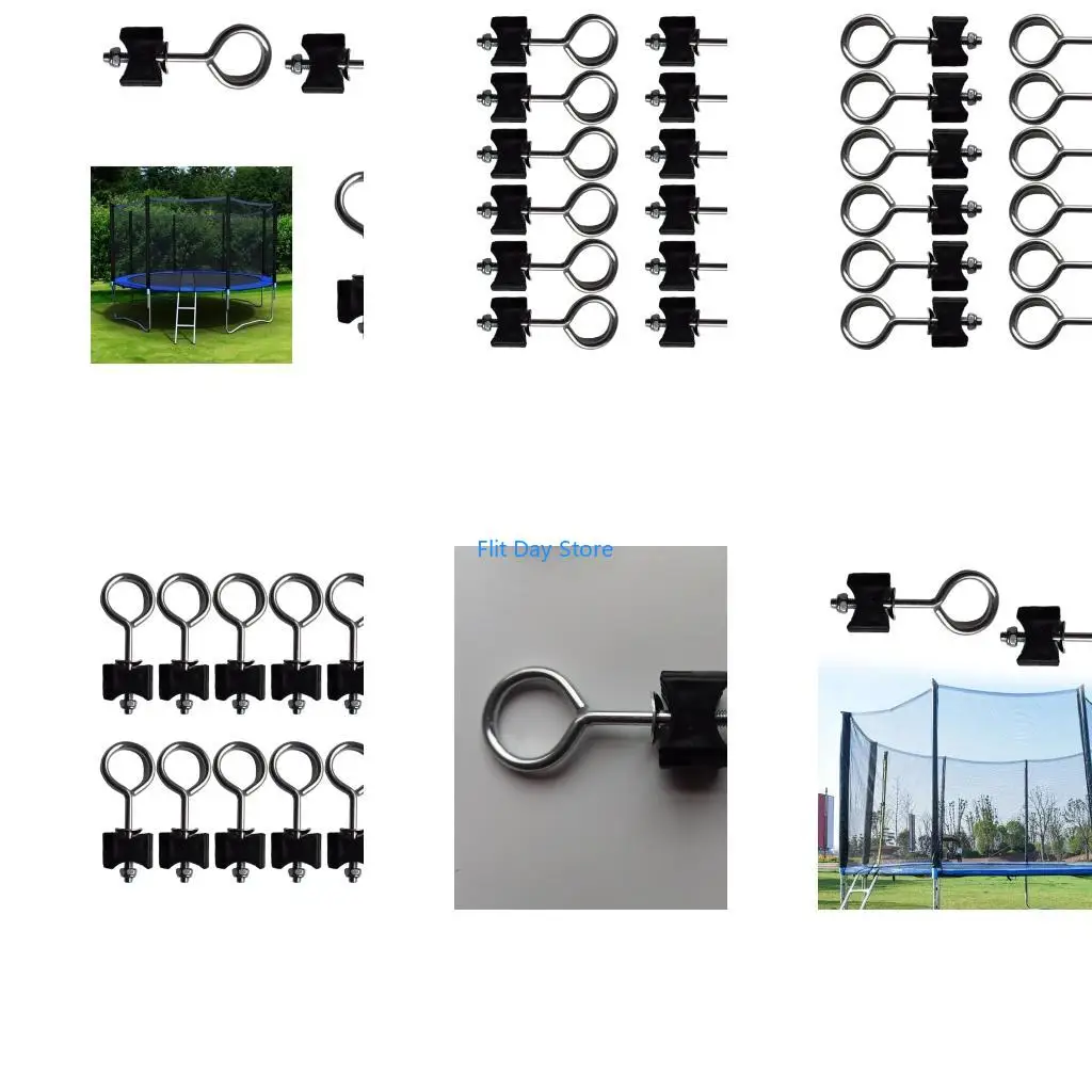 F92C 12Pcs Trampoline Screws Easy Installion Replacement Parts for Long Time Use