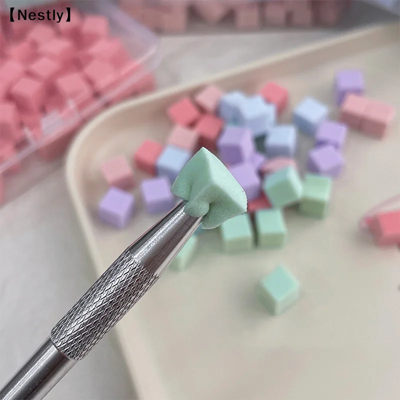 50/100 Stück Quadratisches Nag – Nail Art Full Color Bewertung und Preis