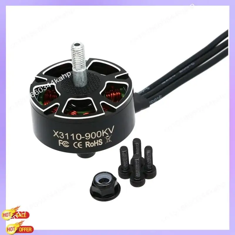 

CLCU 4PCS X3110 Brushless Motor 900KV 4-6S FPV Motor For FPV RC Racing Drone Accessories DIY