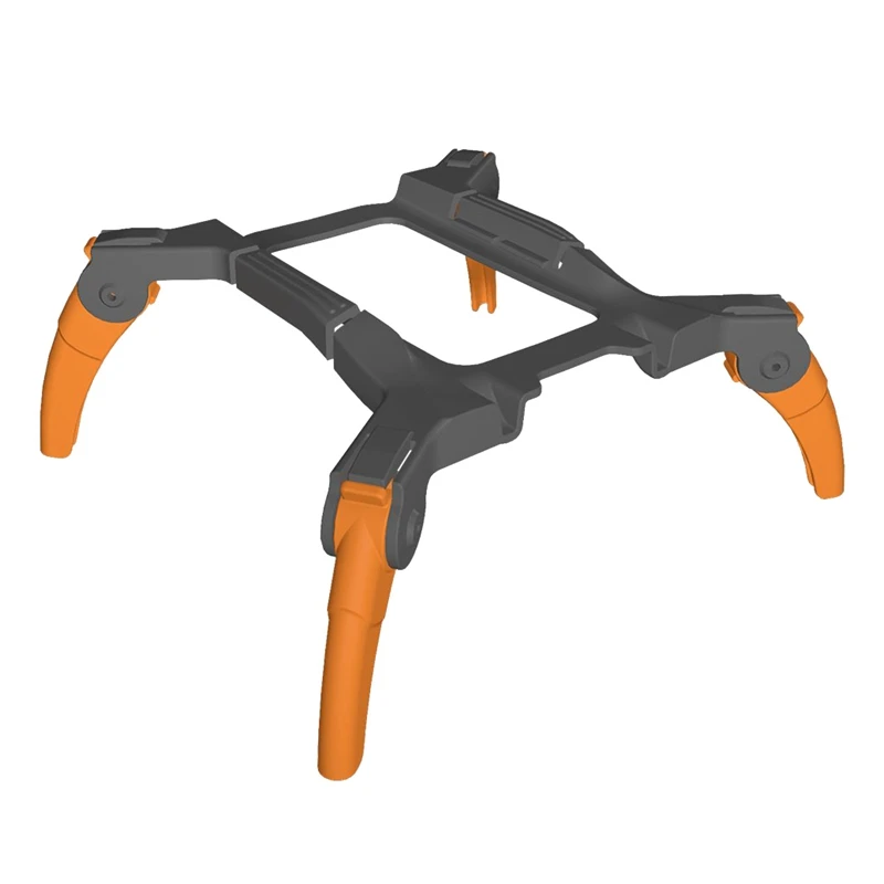 Suporte de proteção de pouso dobrável, capa de hélice para DJI Mini 2, SE, Mavic Mini Drone Acessórios-Laranja