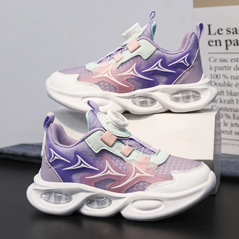 

Детская спортивная обувь, новинка 2025 года, кроссовки с дышащей сеткой, противоскользящие, износостойкие, школьные повседневные кроссовки для детей