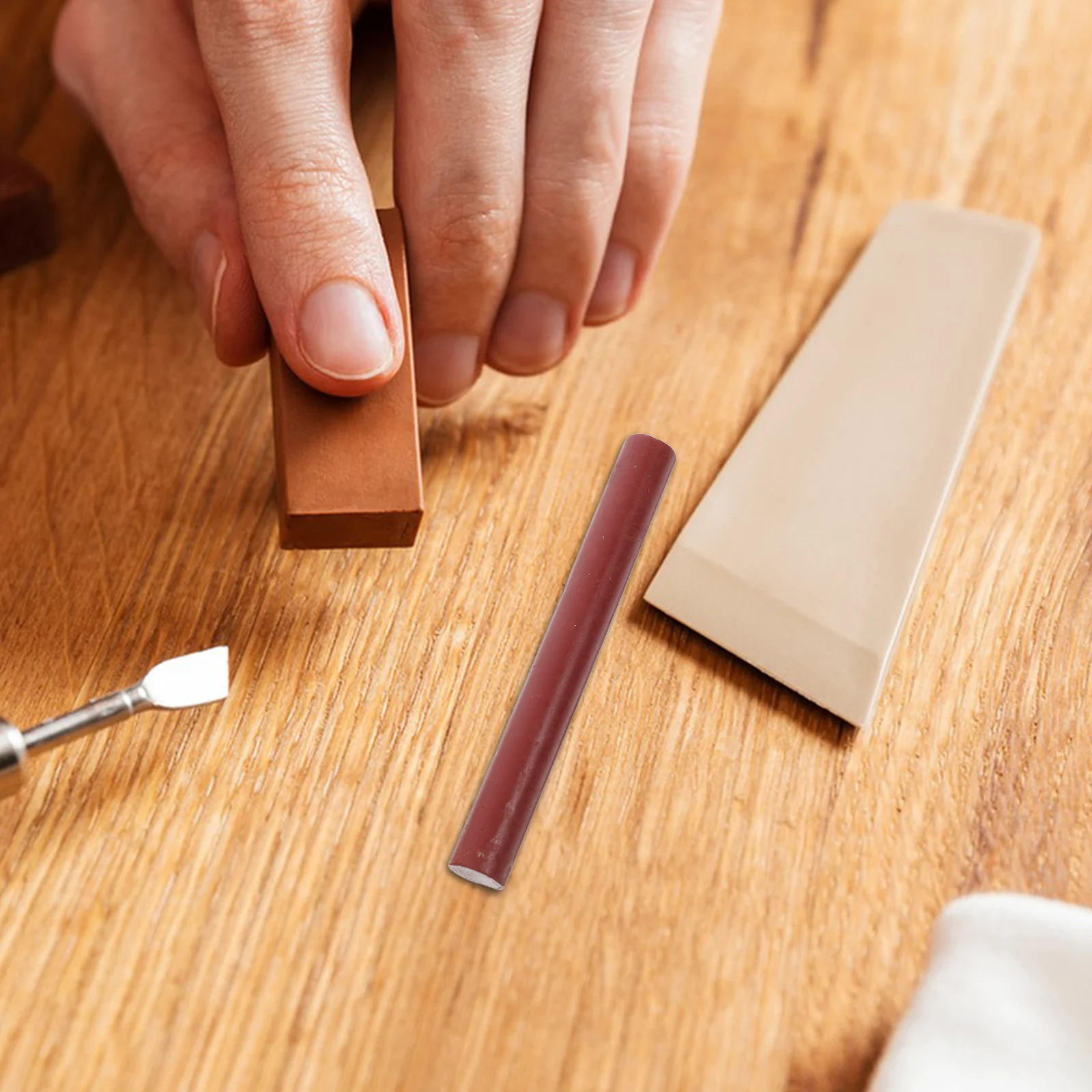 

2pcs Wood Wax Filler Sticks For Repairing Scratches Cracks Holes On Furniture Floors Cabinets Tables Doors Wood Repair Wax