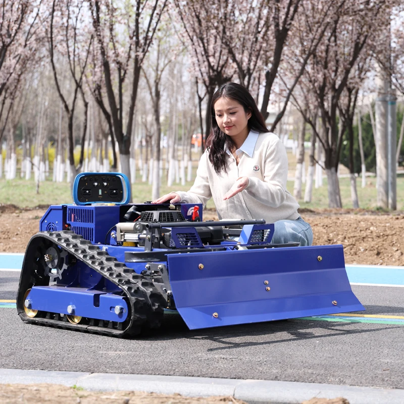 

Customized CE EPA Crawler Lawn Mower Agricultural Special All-Terrain Climbing Orchard Weeding Reclamation Brush Cutting