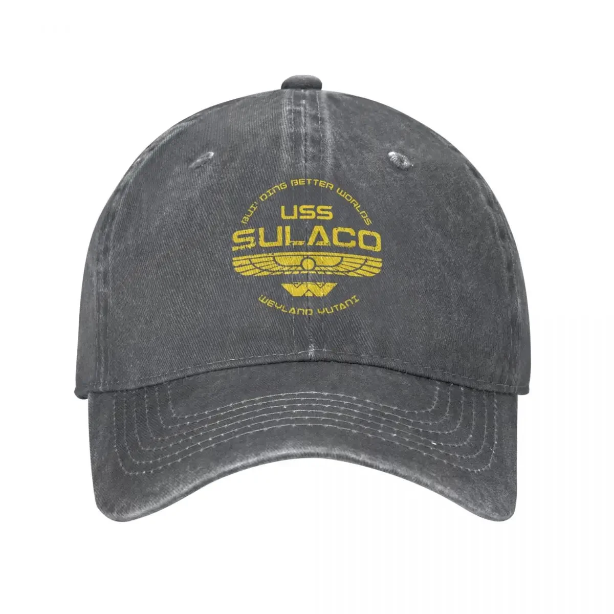 Alien USS Sulaco Space Movie Xenomorph Unisex Style Baseball Caps Distressed Cotton Hats Cap Vintage Outdoor Summer Snapback Hat