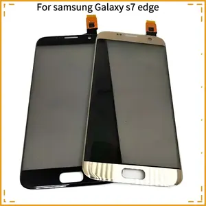 Bilashmart 5.5 inches touch screen Samsung Galaxy S7 edge g9350 g935 g935f touch screen digitizer sensor with logo (no LCD)