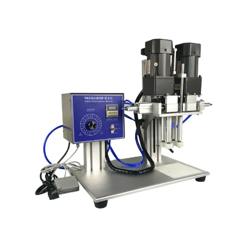 Automatic  Bottle Cap Sealing Machine Compatible with Special-Shaped Caps Spray Bottle Locking Capper Equipment