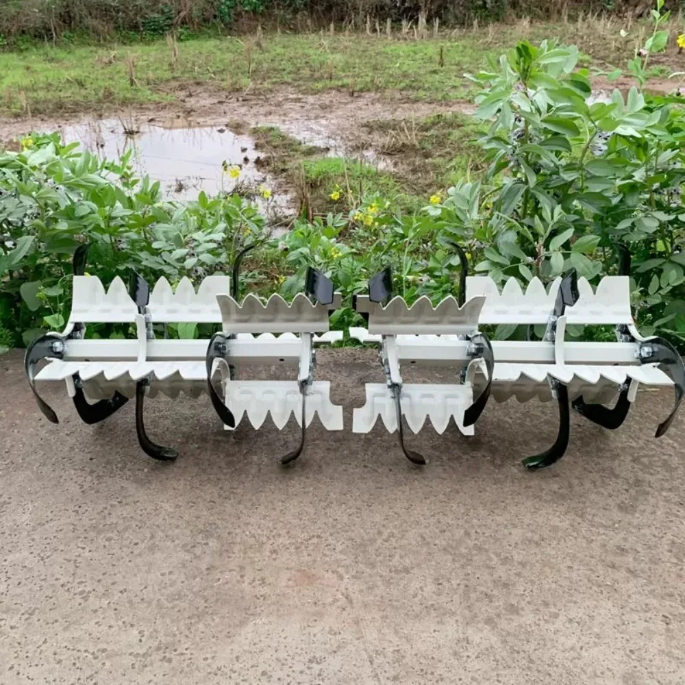Thickened New Paddy Field Rotary Tiller Blade Straw Resistant Anti Winding High Efficiency Farming Cutter For Micro Tiller