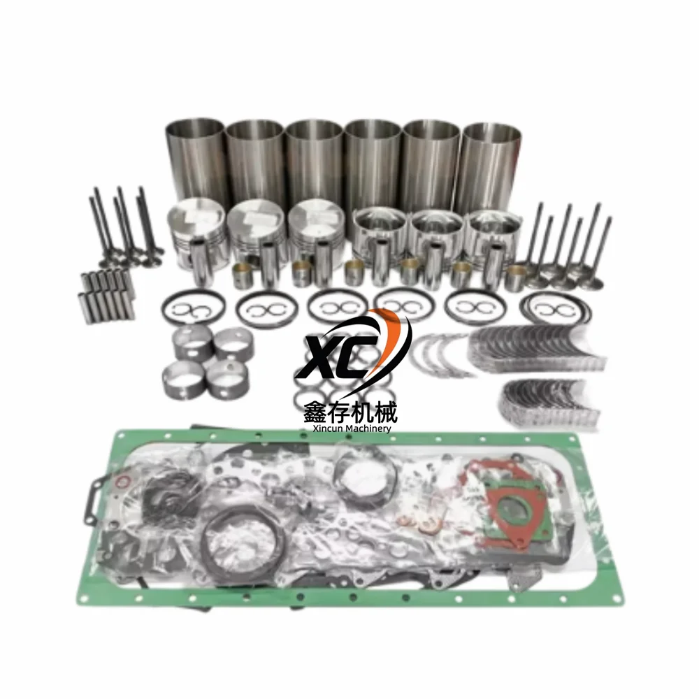 

ATV&UTVDurable High Quality C6.6 Engine Overhaul Full Rebuild Kit Full Set Replacement Parts 1 Year Warranty for for Machinery
