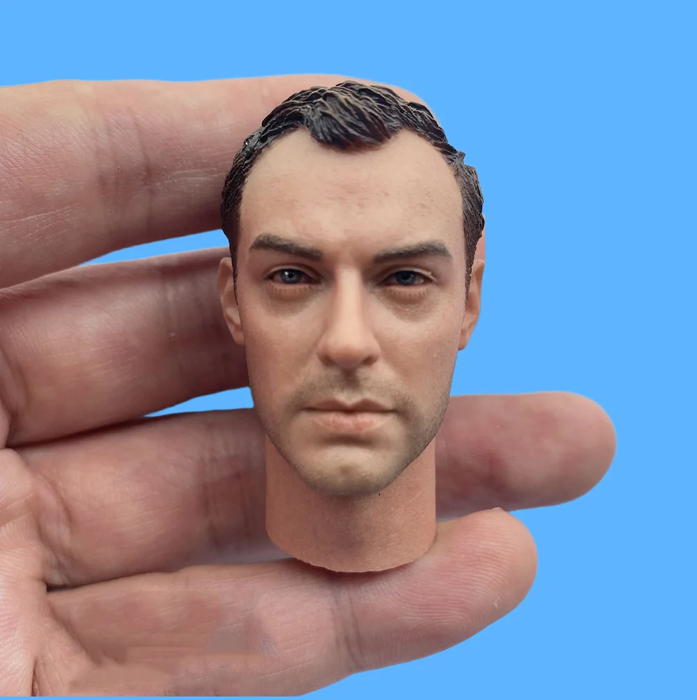 

DID R80139 1/6 Copy Version Soviet Sniper Vasily Calm Version Male Head Sculpture Carving Model For 12inch Action Figures DIY