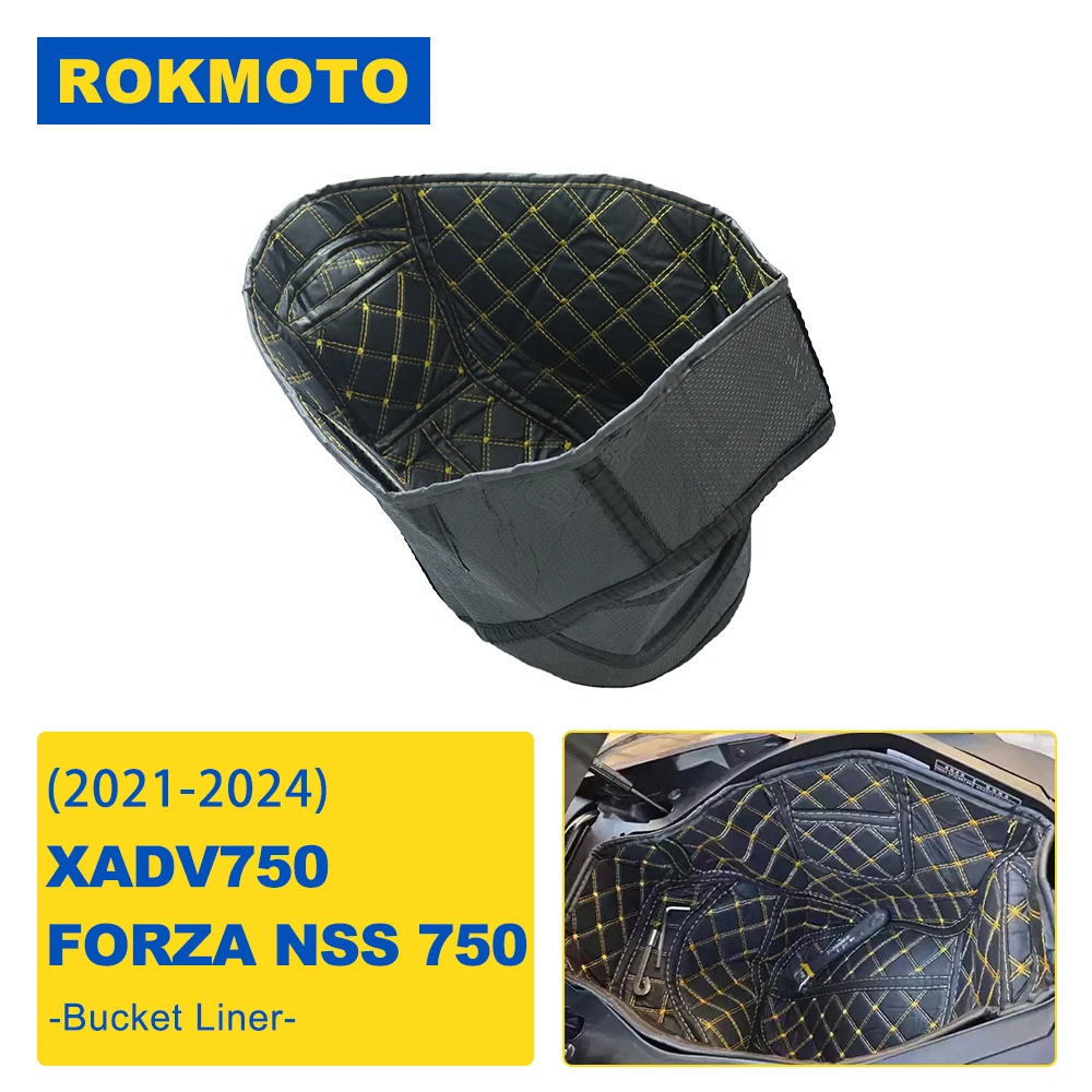 For HONDA XADV750 XADV 750 FORZA750 NSS750 2021-2024 Motorcycle Seat Bucket Liner Pad Storage Luggage Box Protective Cover