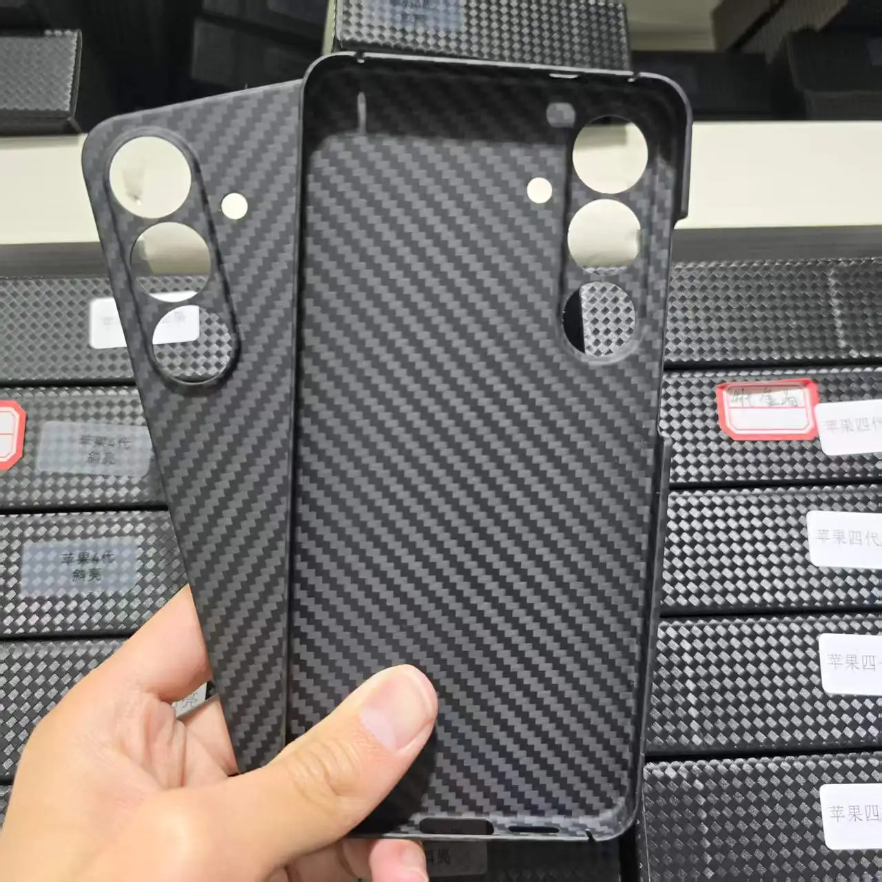 Чехол для телефона из настоящего арамидного углеродного волокна для Samsung Galaxy S25, ультратонкий, устойчивый к падению защитный чехол для камеры S25 Capa Funda