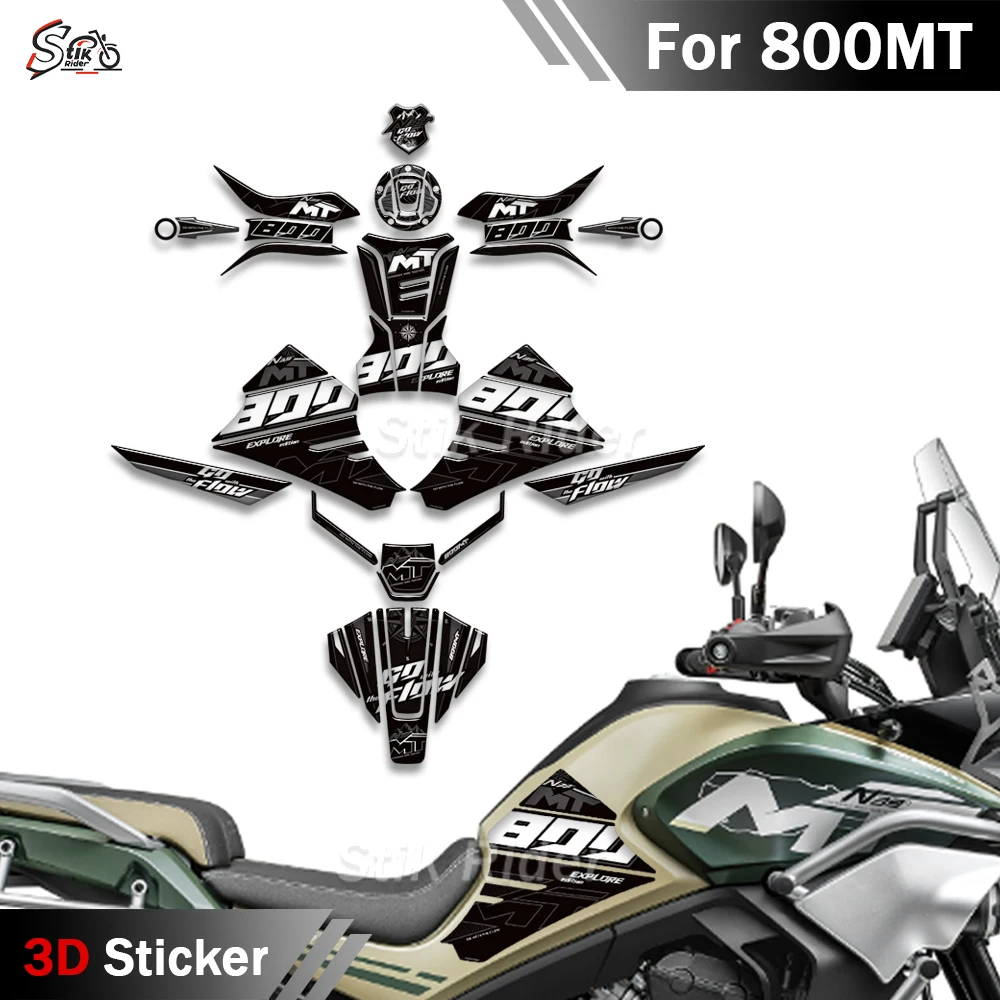 

For CFMOTO 800MT 800 MT Sport Explore Touring Adventure Protector Motorcycle Tank Pad Grips Kit Knee Fairing Fender Stickers
