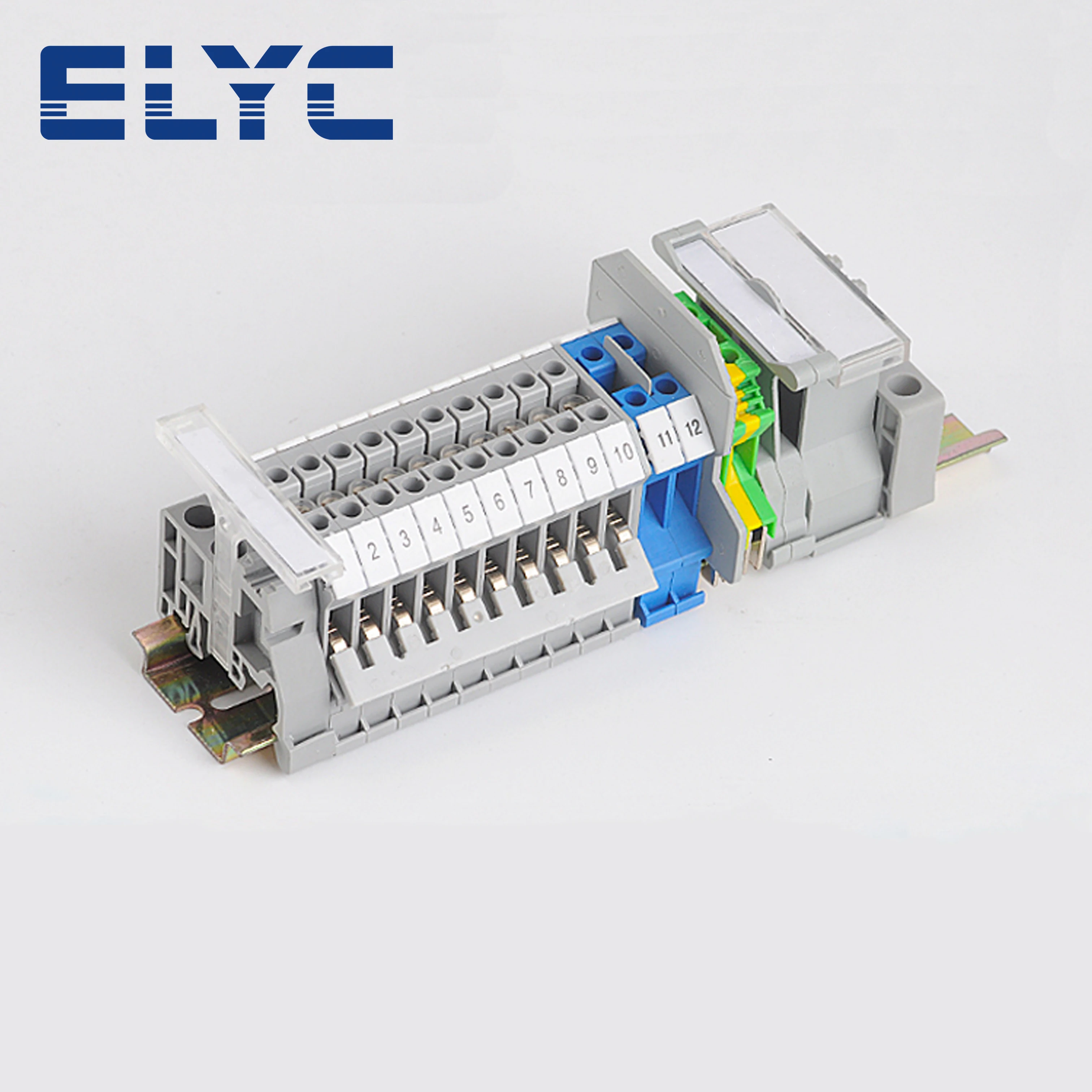 EB10-5/6/8/10 Wiring Jumpers For UK UKK/MBKKB /DIKD 1.5 Connector DIN Rail UK Terminal Block Accessories Insertion Bridge EB 10