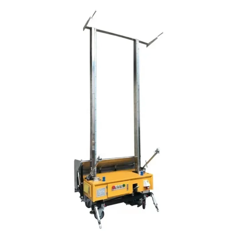 Fully Automatic Wall Plastering Machine for Indoor Cement Mortar Powder Applicator - Decorative Wall Finishing Tool