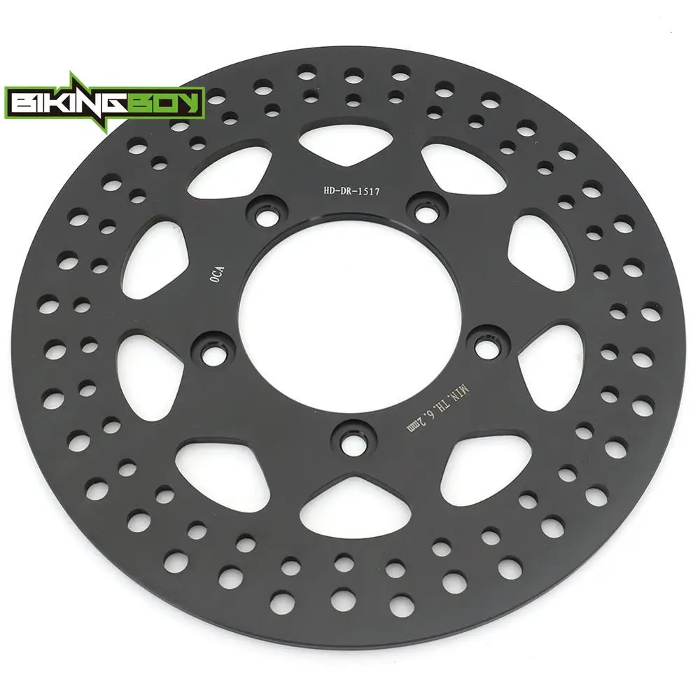 BIKINGBOY Rear Brake Disc Disk Rotor VRSCDX Night Rod 07-17 VRSCF V-Rod 09-17 VRSCAW V-Rod 06-09 VRSCD 06-08 VRSCR Street Rod