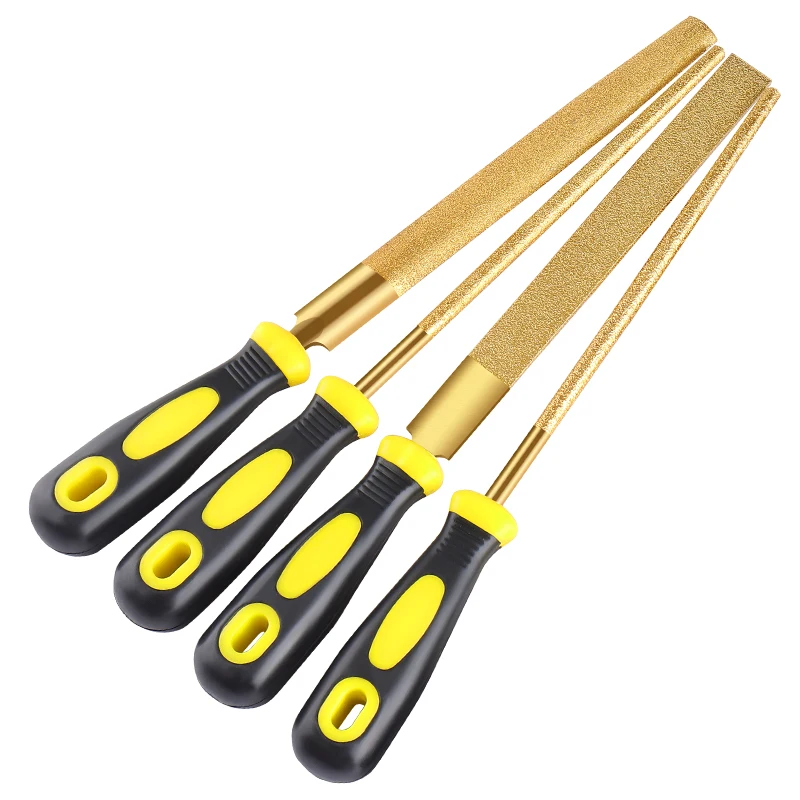 솔더 다이아몬드 파일, 평면 반원형, 6인치, 10인치, 12인치, 옥 금속, 녹 제거, 석재 연마, 8인치