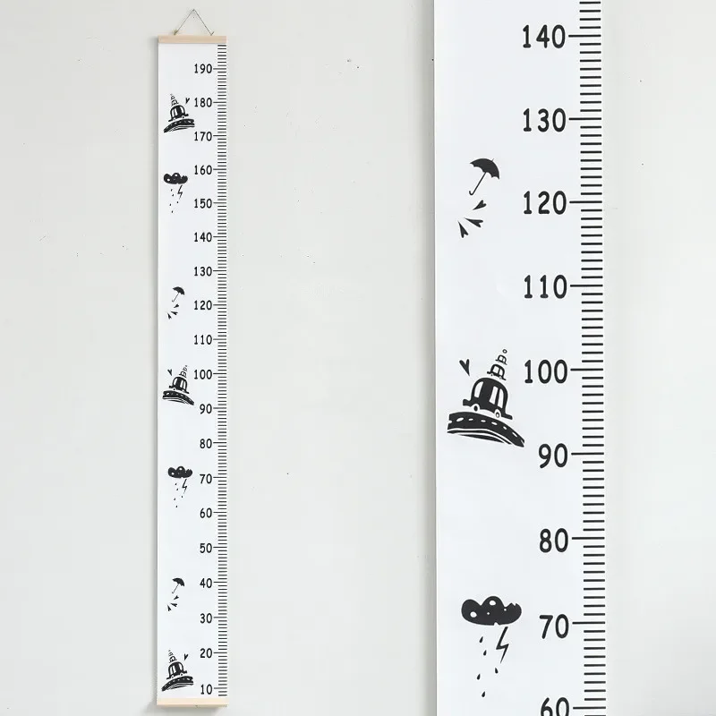 Canvas Growth Chart for Kids, Régua, Medindo Altura Chart