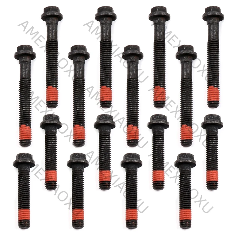 Fits for BUICK LACROSSE LESABRE LUCERNE PARK AVENUECHEVROLET CAMARO PONTIAC BONNEVILLE 3.8L Head Bolts Set ES74033 AMEXIAOXU