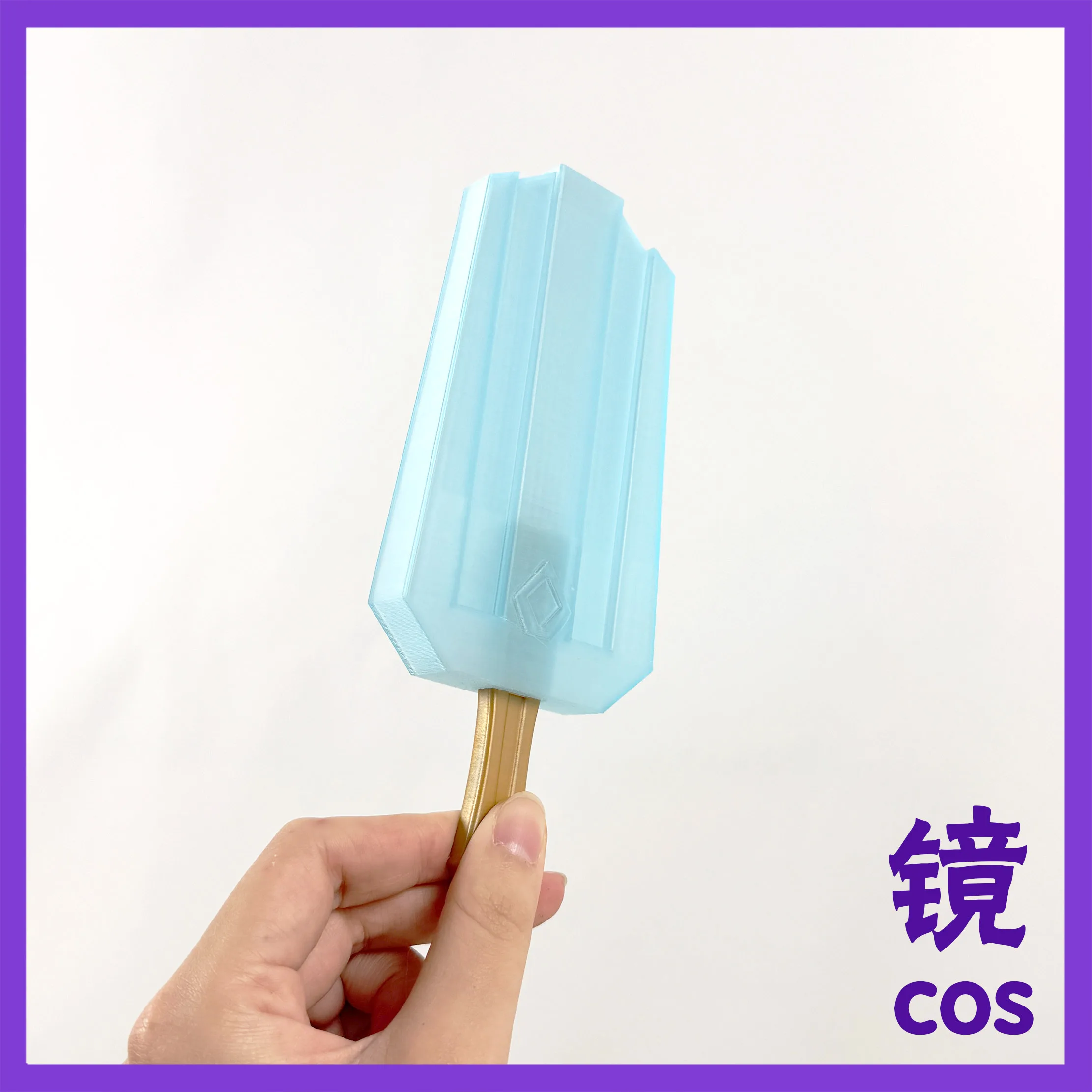 جينشين إمباكت تشونغيون كوسبلاي أنيمي اسكيمو الجليد يده ثلاثية الأبعاد مطبوعة الدعائم كوسبلاي الدعائم زخرفة اكسسوارات هدية عيد الميلاد