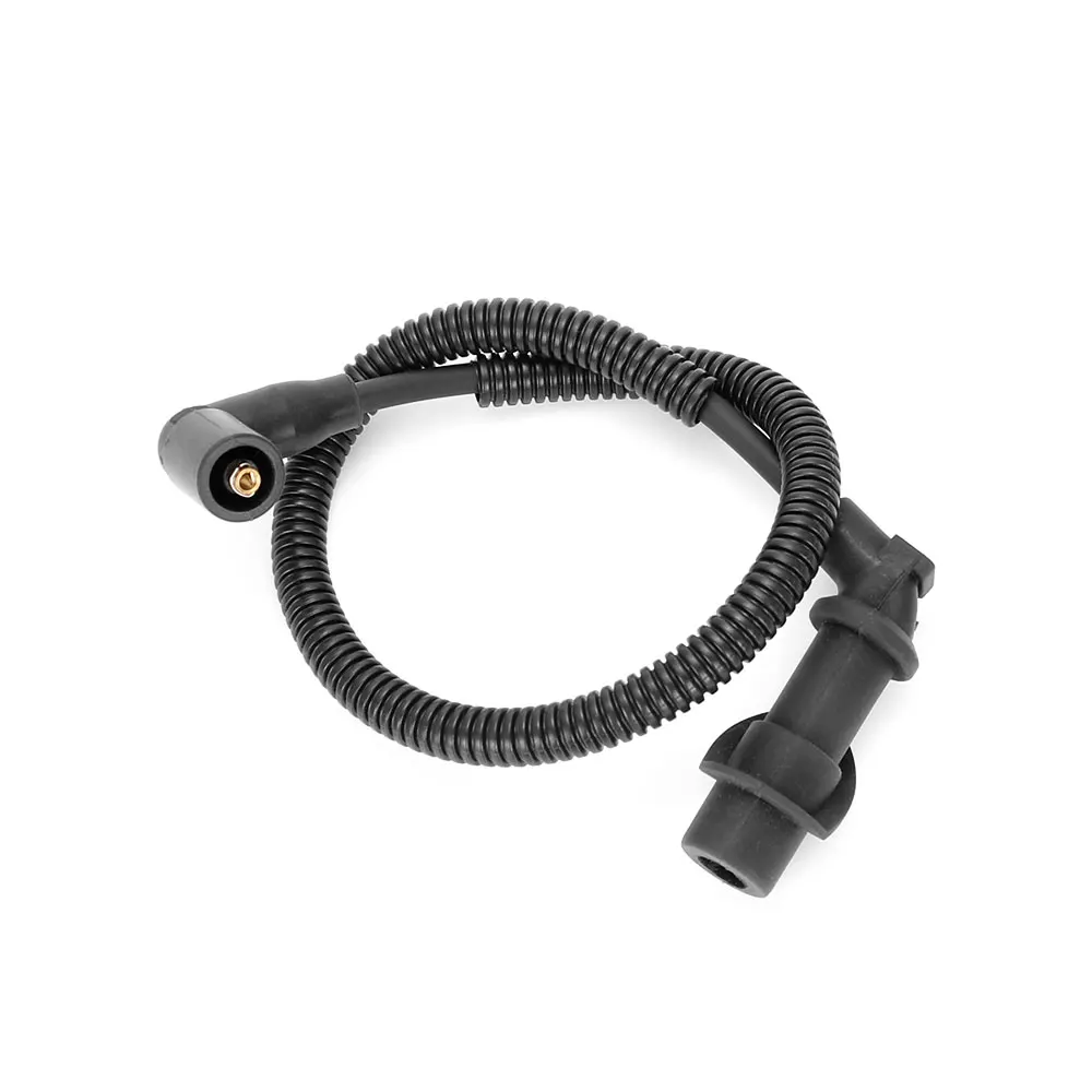 2 x Ignition Coil Spark Plug Cap & Wire Set For Ranger 700 For Polaris Ranger 800 Crew 700 Crew 800 RZR 800 RZR S 800 4012439