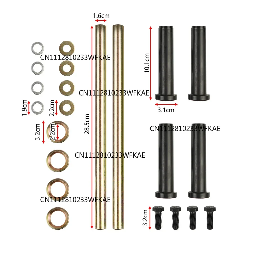 7501093 Front Lower A-ARM Bushing Sleeve Shaft Kit For Polaris Sportsman 400 500 570 600 700 800, Trail Blazer 250 330 400