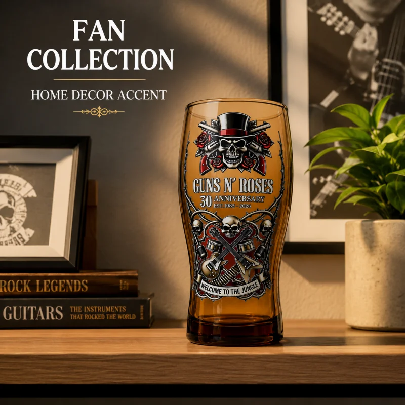 ガンズ・アンド・ローゼズ 30周年記念 ビールグラス ヴィン - Vintage Collectible Guns のレビューと価格