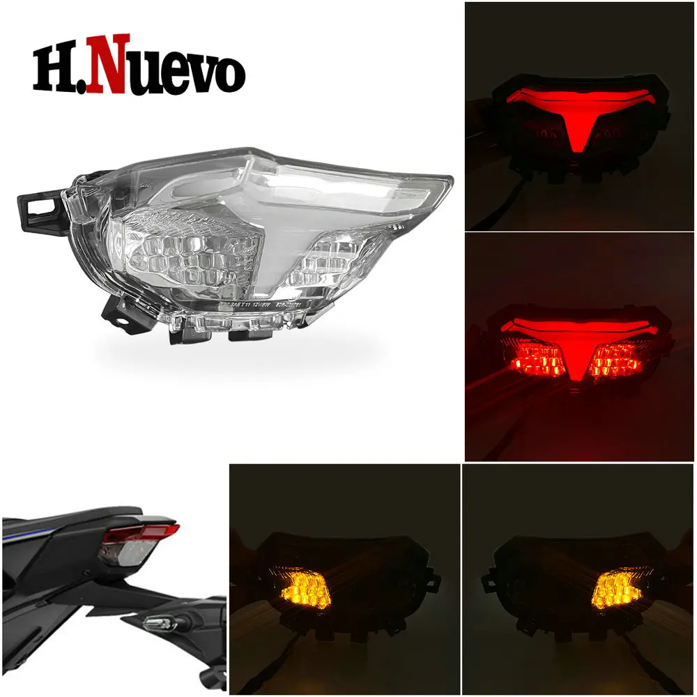 

Motorcycle For Yamaha MT-09 MT 09 SP Y-AMT Rear Brake Stop Lamp Turn Signal Flasher Integarated LED Taillight 2024 2025
