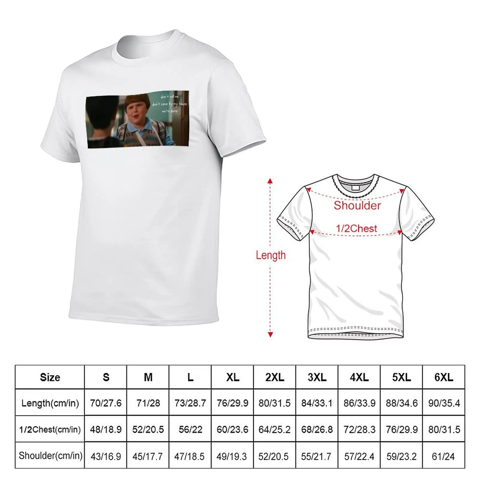 ROWLEY DUMPS GREG SCENE T-Shirt t shirt for man anime t shirts for man T-Shirt