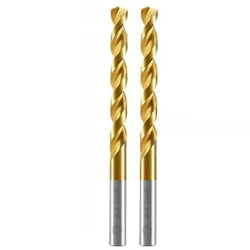 Suitable for M42 Twist Drill Bit High Cobalt Stainless Steel 304 Special Straight Shank Hole Drilling Steel Alloy