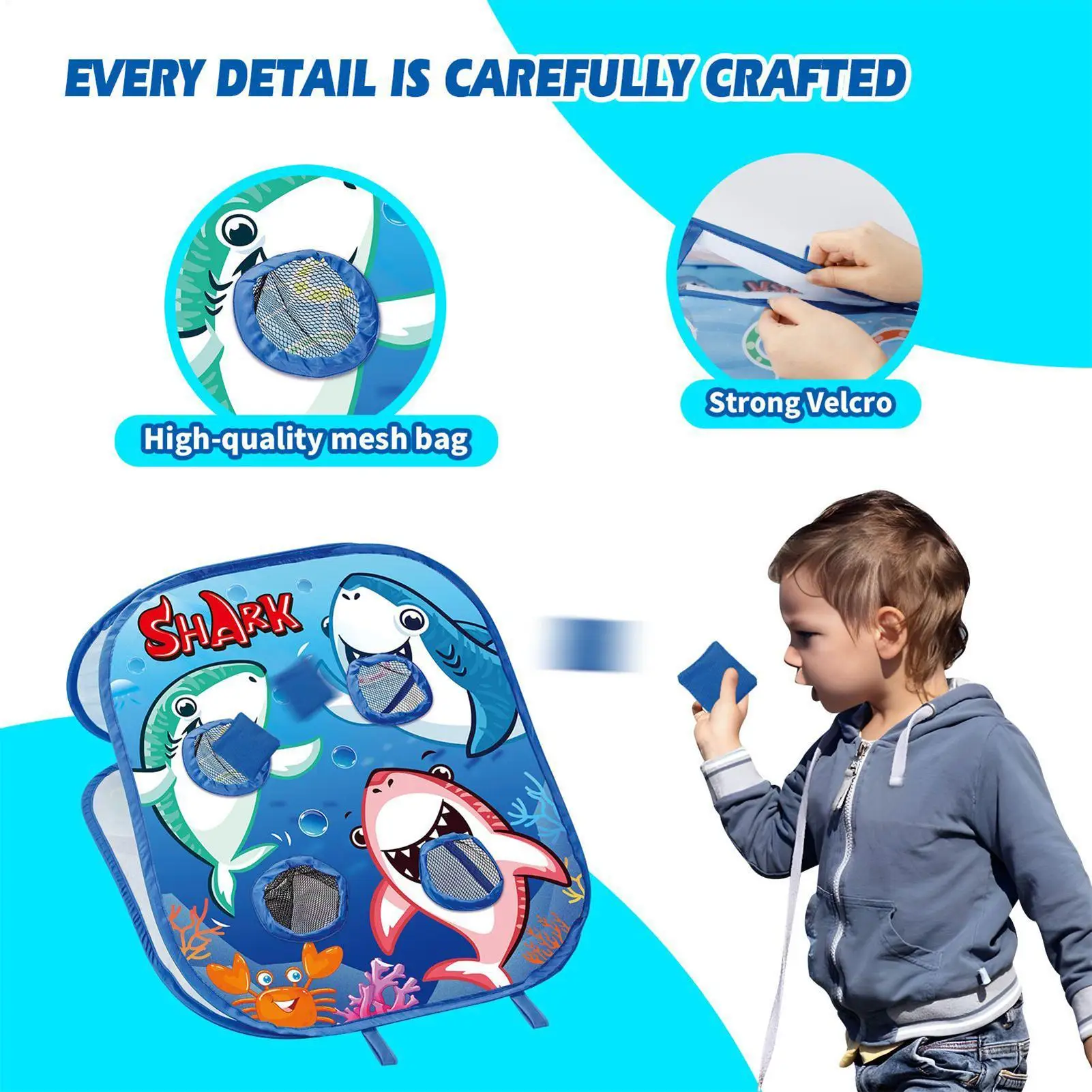 Crianças saco de feijão jogar jogo ao ar livre indoor jogando saco jogar jogo esportes brinquedos interativos fontes de festa de família para meninos meninas presente