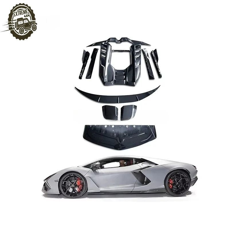 OEM Style Dry Carbon Fiber Body Kits Full Set Entire Kits for Lamborghini Revuelto