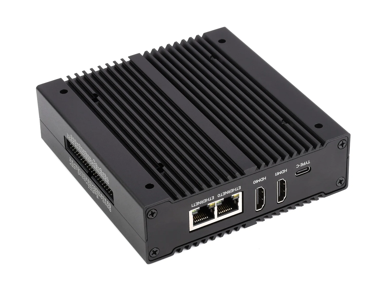 

NAS Multi-functional Mini-Computer Designed for Raspberry Pi Compute Module 4 (NOT included), Network Storage, Dual Solid State