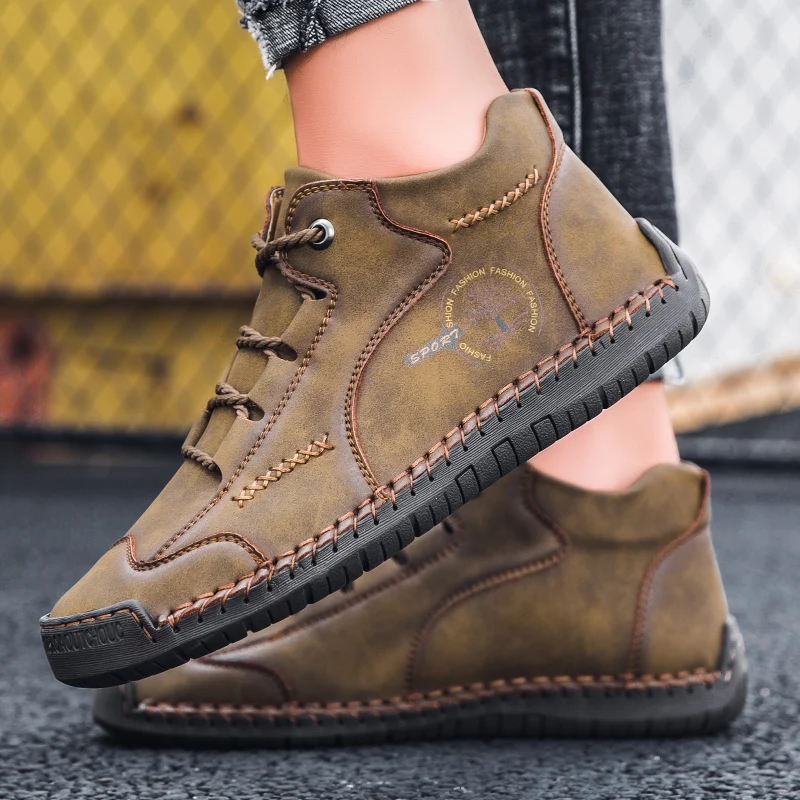 New Fashion Men Casual Sport Running Sneakers Flying Woven Shoes Fashion Trend Board Shoes Comfort Skateboard Shoes big size 48
