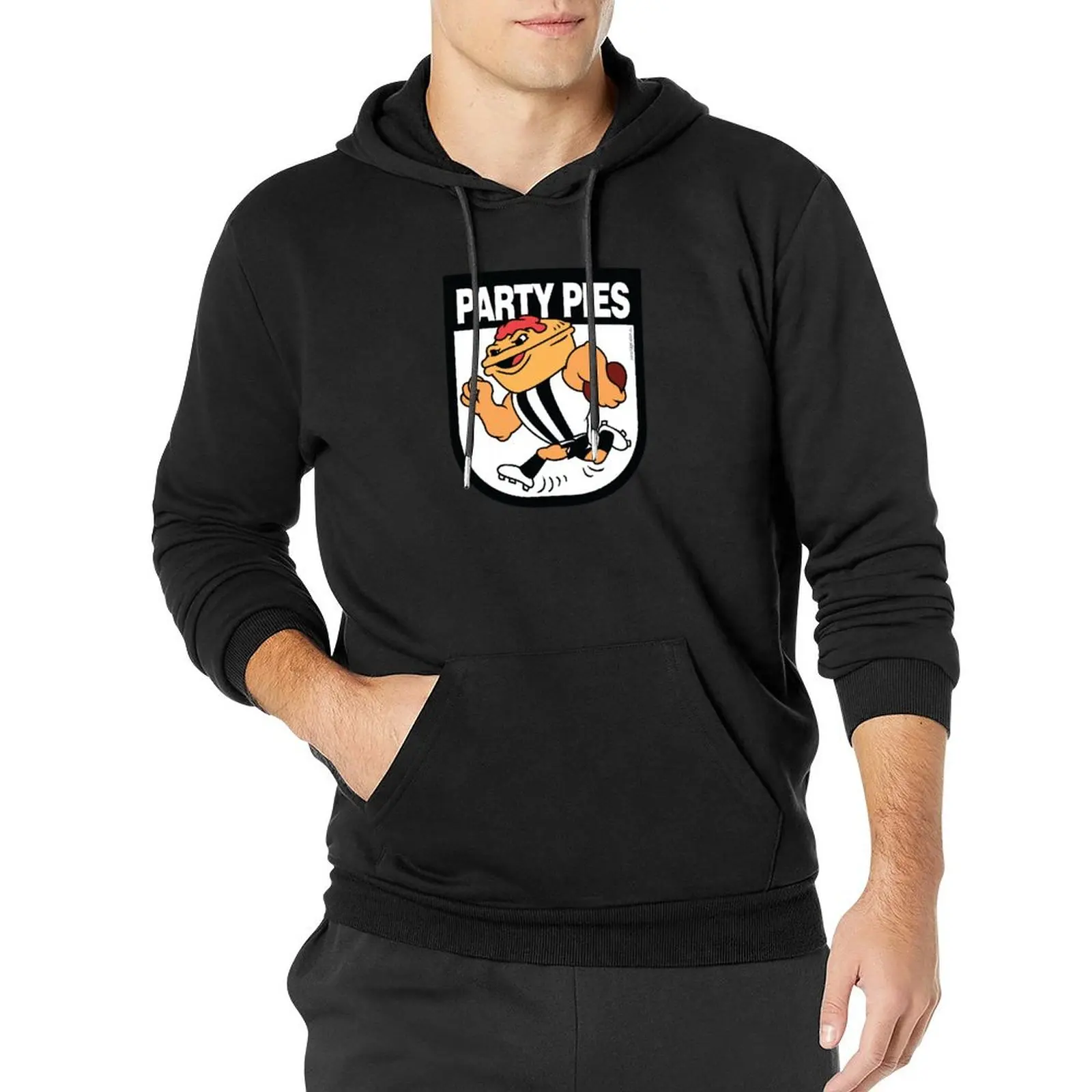 AFL BBQ Series - Collingwood Party Pies Pullover Hoodie blouse men's clothes men clothing winter clothes tracksuit