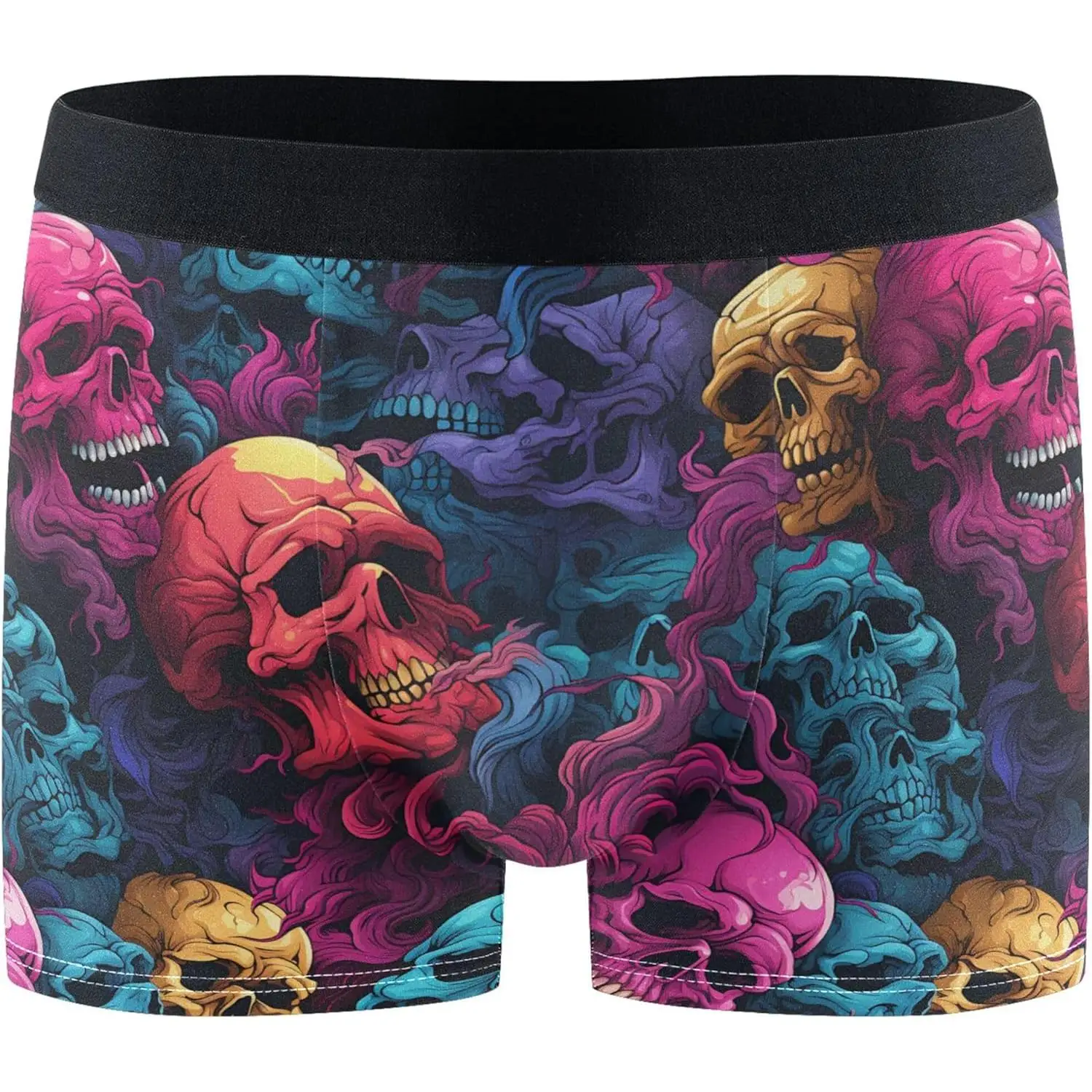 

Men's Underwear Boxer Briefs Funny Soft Breathable Stretch Moisture-Wicking Underpants for Men Moisture-Wicking Fabric