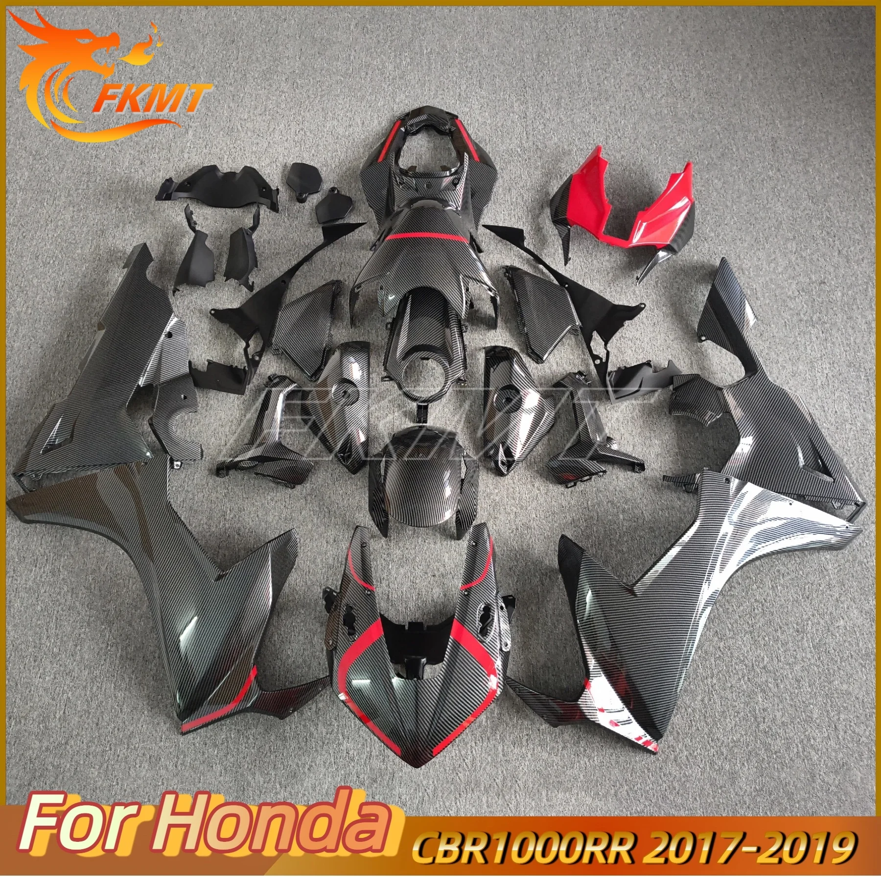 The motorcycle fairing kit is suitable for CBR1000RR 2017 2018 2019 CBR1000RR 17 18 19 fairing red black white orange gold