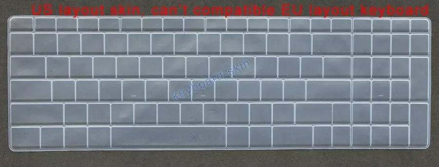 Keyboard Skin Cover Protector for Asus G51 G60 G72 G73 G73Y GL502 P53 Y581 ZX50 W508 W518