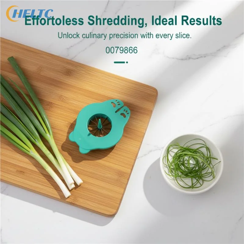 1PCS Green Onion Easy Slicer Shredder Plum Blossom Scallions Cut Green Onion Wire Drawing Kitchen Superfine Vegetable Shredder