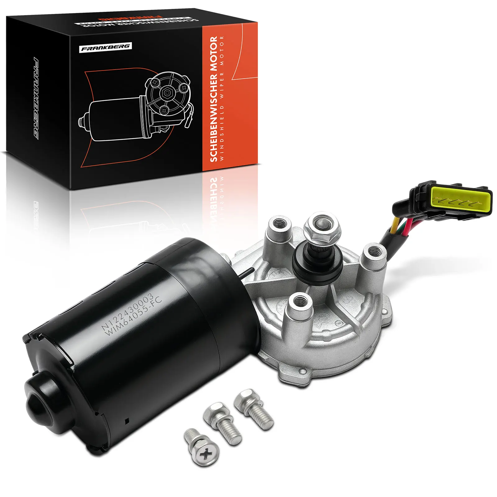 Moteur d'essuie-glace avant Frankberg 1x pour Peugeot Partner Combispace 64343297 9642127580 6405J5 6405C7